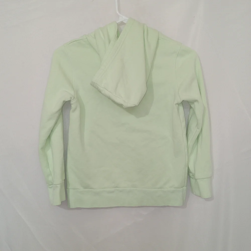 Under Armour Project Rock Rival Fleece Hoodie Sweatshirt Green Youth Sz S